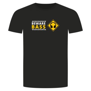 Beware Bass T-Shirt Black 2XL