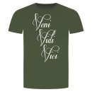 Veni Vidi Vici T-Shirt Military Green 2XL