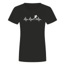 Heartbeat Football Ladies T-Shirt