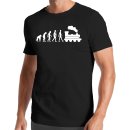 Evolution Eisenbahn T-Shirt