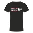 Forklift Certified Kids Damen T-Shirt