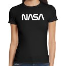 NASA Logotype the Worm Damen T-Shirt