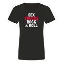Sex Trucks Rock And Roll Ladies T-Shirt