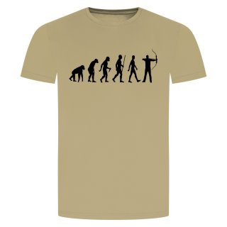 Evolution Archery T-Shirt Beige 2XL