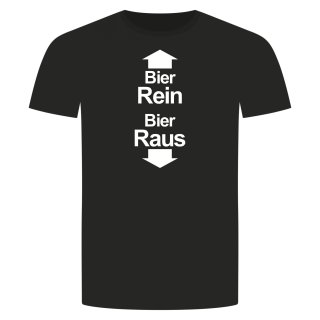 Bier Rein Bier Raus T-Shirt