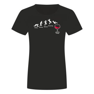 Montag Freitag Wein Ladies T-Shirt