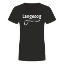 Langeoog Insel Damen T-Shirt