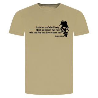 Bukowski T-Shirt Beige 2XL