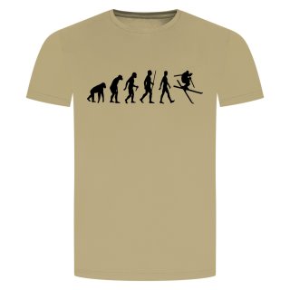 Evolution Ski T-Shirt Beige 2XL