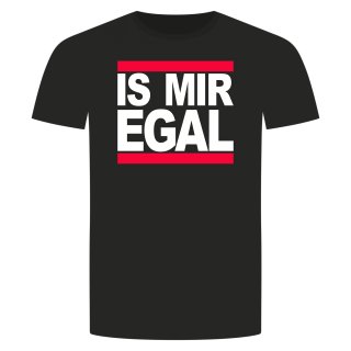 Run Is Mir Egal T-Shirt Black S