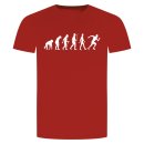 Evolution Rennen T-Shirt Rot 2XL
