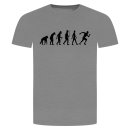 Evolution Rennen T-Shirt Grau Meliert M