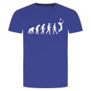 Evolution Volleyball T-Shirt Blau L