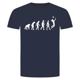 Evolution Volleyball T-Shirt Navy Blau M