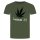 Legalize It T-Shirt Militär Grün M