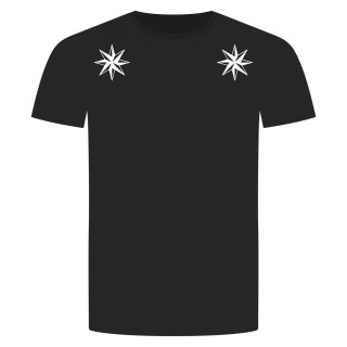 Windrose T-Shirt Schwarz S