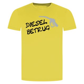 Diesel Betrug T-Shirt Gelb 2XL