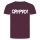Crypto T-Shirt Bordeaux Rot S