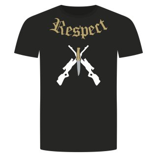 Respect T-Shirt Schwarz S