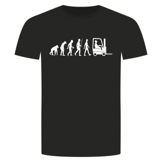 Evolution Stapler T-Shirt Schwarz 2XL