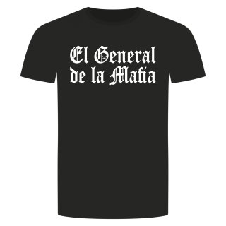 El General De La Mafia T-Shirt Schwarz S