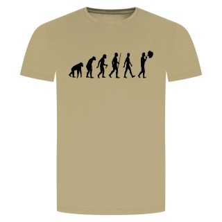 Evolution Dampfen T-Shirt Beige 2XL