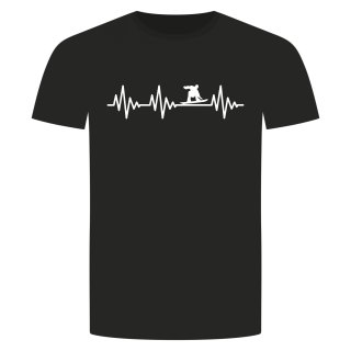 Heartbeat Snowboard T-Shirt