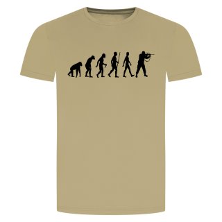 Evolution Paintball T-Shirt Beige 2XL