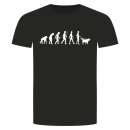 Evolution Hund T-Shirt