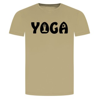 Yoga T-Shirt Beige 2XL