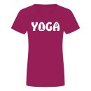 Yoga Damen T-Shirt Pink S