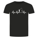 Herzschlag Angeln T-Shirt