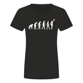 Evolution Cheerleader Ladies T-Shirt Black S