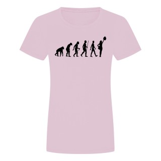 Evolution Cheerleader Damen T-Shirt Rosa 2XL