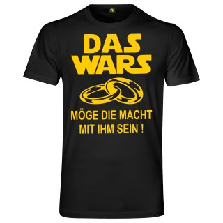 JGA Das Wars T-Shirt Team - Schwarz M