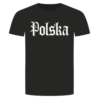 Polska T-Shirt Schwarz S