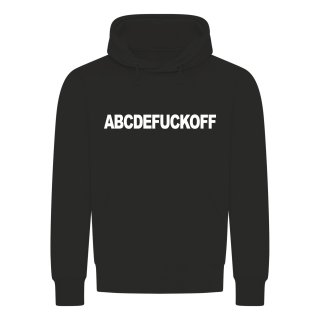 ABCDEFUCKOFF Hoodie Black S