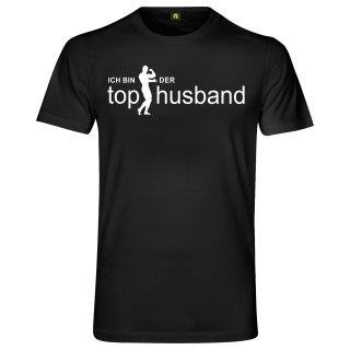 JGA Top Husband T-Shirt Groom - Black S