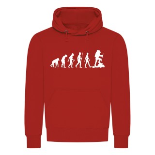 Evolution Mountaineering Hoodie Red 2XL