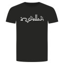 Inshallah T-Shirt Black M