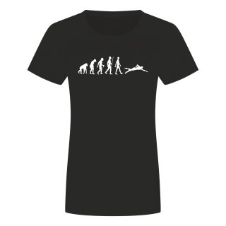 Evolution Schwimmen Damen T-Shirt