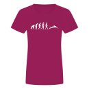 Evolution Schwimmen Damen T-Shirt Pink M
