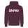 Crypto Hoodie Bordeaux Red 2XL