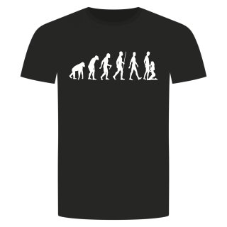 Evolution Sucks T-Shirt Schwarz S