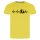 Herzschlag Traktor T-Shirt Gelb L