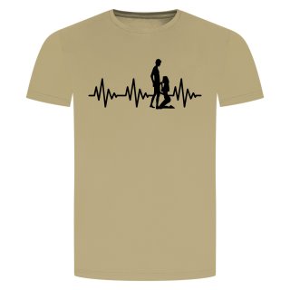 Herzschlag Sucks T-Shirt Beige 2XL