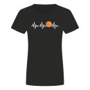 Herzschlag Basketball Damen T-Shirt Sport NBA Jordan...