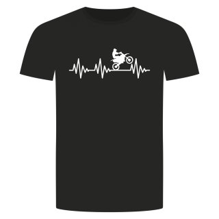 Herzschlag Motocross T-Shirt