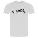 Heartbeat Digger T-Shirt White 2XL