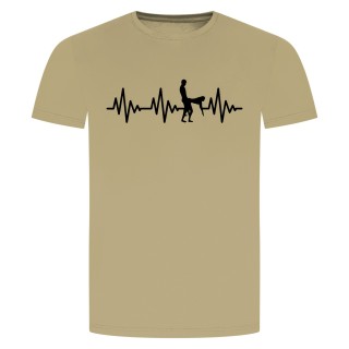 Herzschlag Sex T-Shirt Beige 2XL